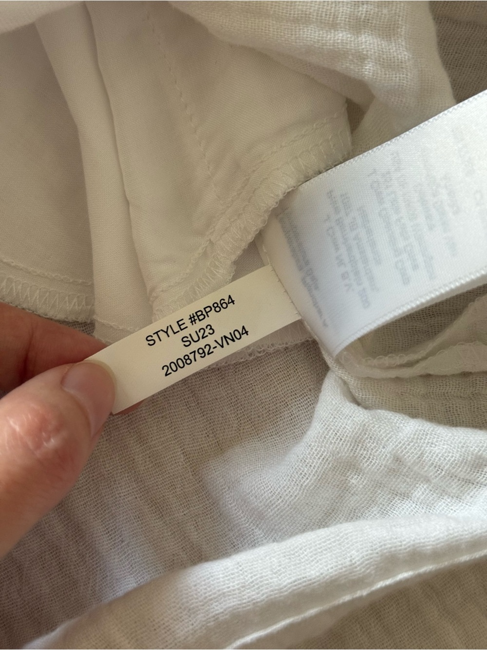 J. Crew V-neck Short Sleeve Soft Gauze Cotton Shirt Dress White Pockets Medium - Picture 14 of 16